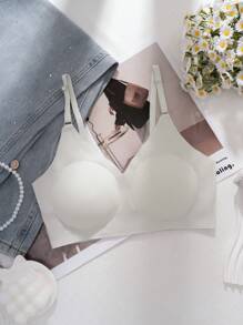 Women's Wireless Bra, Sexy Comfort Seamless Soft Yoga Sports Bra