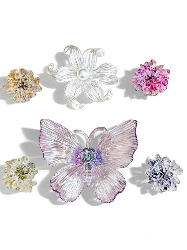 Pearl Decorations Fit For Hollow Out Clogs Shoes 2025, DIY Shoe Buckles Shoe Flower Decorations Accessories (Shoes Not Included)