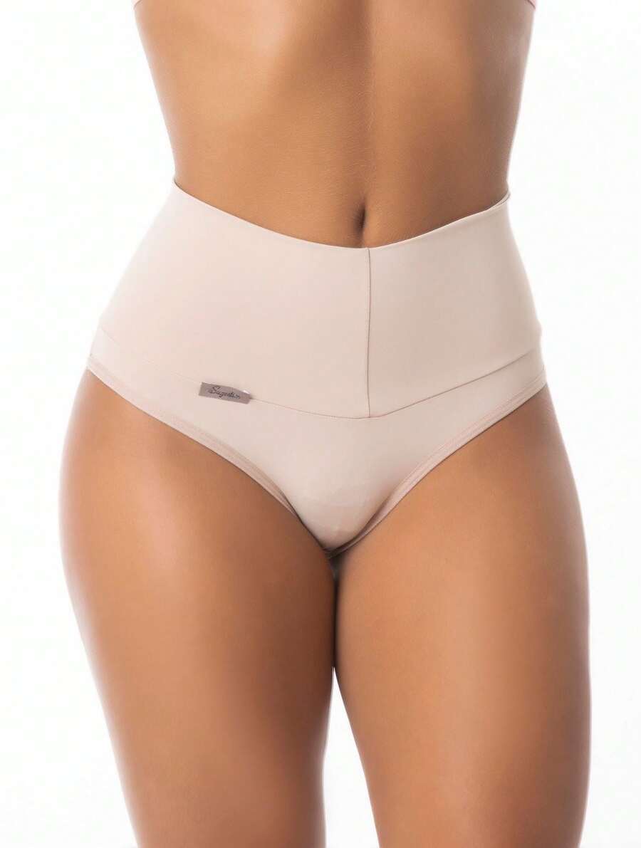 Calcinha Tanga Feminina em Poliamida Cós Alto Duplo!