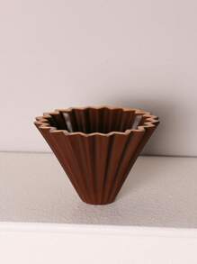 1 Reusable Ceramic Coffee Filter, Multi-Colour Options, Easy To Clean, Origami Style Filters Quickly, Suitable For Use At Home And In The Office