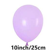 浅紫色派对气球，马卡龙紫色乳胶气球适用于生日和婚礼淋浴装饰（浅紫色）浅紫色气球不同尺寸 5/10/12/18 英寸花环拱门，浅紫色气球适用于生日淋浴性别揭示婚礼派对装饰 - 淡紫色 - 查看 16