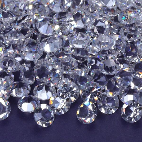 3MM Transparent Pointed Bottomed Circular Tabletop With 16 Cut High Transparency Crystal Diamond Rhinestone Patches, DIY Handmade Creative Diamond Inlay Materials For Jewelry, Hair Accessories, And Clothing Decoration Accessories
