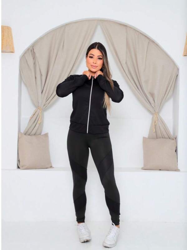 Jaqueta Dryfit Corta Vento Esportiva.