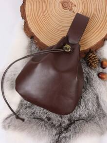 1 件复古中世纪文艺复兴腰带袋零钱包 Ren Faire Viking Ranger Elven Celtic Viking 幻想万圣节狂欢节化妆舞会文艺复兴博览会 LARP 成人包 - 彩色 - 查看 7