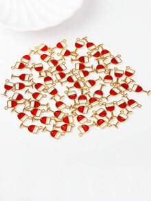 10pcs/Pack Wine Glass Shaped Necklace Pendant DIY Jewelry Accessory