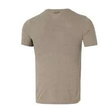 Under Armour 男士速干T恤，健身上衣，Vanish Seamless SS，跑步、健身、休闲皆宜，修身款，轻盈透气短袖圆领训练T恤，1382801-300 - 棕色 - 查看 4