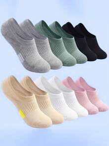 20/16/8/4/1双女士简约船袜36-39码隐形休闲运动浅口短袜透气防滑袜子