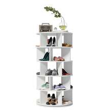 Shoe Rack, Rotating, White Round, 5 Levels, Height 115, Width 60 - 1 - View 10