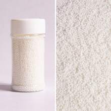 85g/3oz Bolas de perlas blancas para decoración de pasteles, para bodas, fiestas de cumpleaños, pasteles, caramelos, chocolates, galletas y decoración DIY