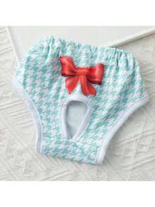 2条随机款式可水洗狗狗生理期短裤，印有可爱宠物图案 - 彩色 - 查看 9