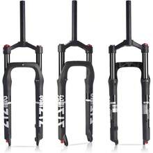 26  4.0 Inch Fat Tire M Air Suspension Fork  Ultralight Rebound Adjustment Front Fork, 120mm Travel, 135mm Spacing Ub 9mm QR Crown Lockout Ideal For Snow Ach XC Mountain Bikes