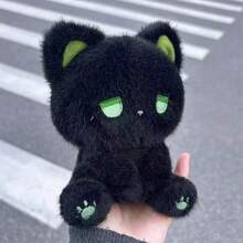 New INS Black & White Plush Doll, Cute Plush EMO Teddy Bear Doll - Black & White Bear Plush Doll - Plush Doll - Gift For Girls - Christmas Gift - Birthday Gift - Aesthetic - Grunge - Romantic Couple Game - Cat Gift - Girl's Game - Boy's Game - Interactive - Party Game - I Play - Stitch Toys, Travel Toys, Classroom Fidget Toys, Mini Stuff, Bath Toys, Christmas Stationery, Stress Ball, Birthday Gift, Holiday Gift, Perfect Gift, Gift