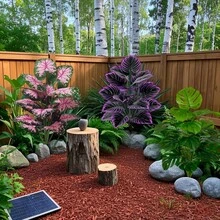 3件套大型逼真仿真植物套装,包含优雅的紫色植物、龟背竹和粉色植物,适用于家居、花园、阳台、窗台、庭院花盆和婚礼装饰 | 常绿仿真植物,无需维护的户外绿植,非常适合后院景观、办公室、家居装饰和园艺(不含花盆) - 彩色 - 查看 8