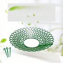 10pcs Strawberry Growing Frame, Potted Strawberry Holder, Rot Prevention Fruit Supporter, Strawberry Rack (Petal-Shaped)