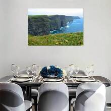 Ireland Cliffs Of Moher Landscape Wall Painting Gift Bedroom Print Home Decor Canvas Painting Poster - Multicolor - View 5