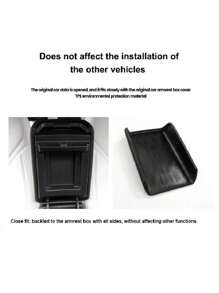 Armrest Box Protective Cover For  2023 Model Y HW4.0 TPE Case Center Console Armrest Lid Auto Pad Accessories