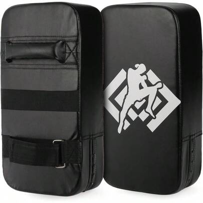2 Pack Muay Thai Pads, Boxing Equipment Kicking Punching Shield, MMA Karate Taekwondo Training Pads For Men Women Gym