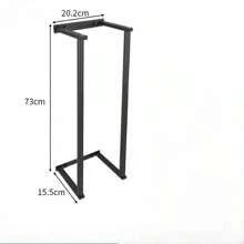 Estantería para guardar toallas [Con tornillos adjuntos y sellos] Toallero de pared Estantería para la colada Toallero de acero inoxidable para el baño/vestidor/aseo