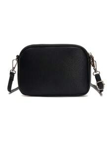 Multifunctional PU Leather Texture Small Square Bag, Fashion Casual Durable Adjustable Strap Crossbody Shoulder Bag Purse, Available In Multiple Colors