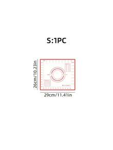 1 件揉面垫、烘焙垫、糕点垫、面团擀垫、不粘 - 防滑表面 | 带有测量标记 - 清晰测量 | 可水洗 - 易于清洁 | 适用于面团擀制、揉面、饺子皮制作、烘焙、意大利面制作、披萨、糖果、烘焙用品、厨房烹饪糕点垫，多种尺寸可供选择 - 揉麵墊 - 查看 9