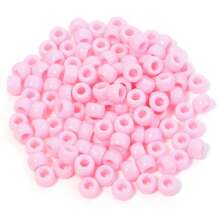 200 buc/pachet mărgele acrilice multicolore cu orificiu mare, 6x9mm, potrivite pentru realizarea de bijuterii DIY lucrate manual, decorațiuni artizanale: brățări, coliere, cercei, accesorii de păr, decorațiuni pentru încălțăminte, ornamente pentru îmbrăcăminte