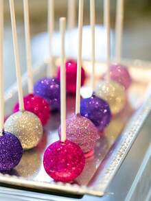 100 unidades de palitos de piruleta de papel blanco, palitos para cake pops, palitos para chupetes, perfectos para la mesa de la cocina, ensalada de frutas, decoración de dulces, para fiestas de cumpleaños, San Valentín, graduación, bodas - Blanco - Ver 9