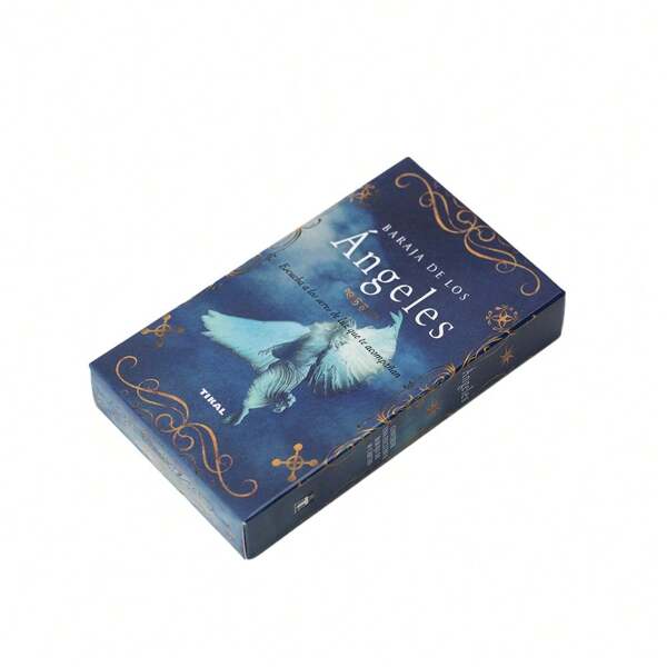 BARAJA DE LOS ANGELES Tarot, Standard Size, For Divination, With Patterns Of Angels, In An Exquisite Box.