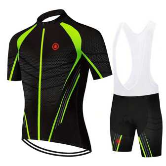 [Tenue de cyclisme Kraken Octopus] Ensemble de tenue de cyclisme pour hommes KRAKEN OCTOPUS - Short à bretelles en spandex pour le printemps et l'été avec tissu jacquard matelassé 20 D, couleur fluorescente, respirant et séchage rapide, trois poches arrière