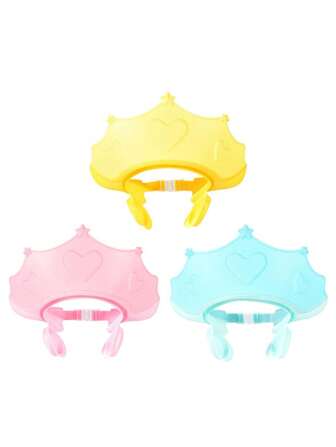 Baby Shower Soft Cap Adjustable Hair Wash Hat For Kids Ear Protection Children Shampoo Bathing Shower Protect Head Cover