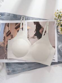 Women's Wireless Bra, Sexy Comfort Seamless Soft Yoga Sports Bra