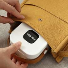 1 Jewelry Box With Mirror, Small Jewelry Box, Portable Travel Jewelry Box, Storage Box For Rings And Earrings