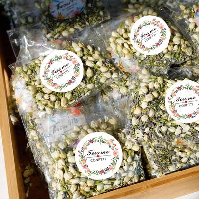 10 paquets de fleurs séchées naturelles de haute qualité, mélange de jasmin et de lavande, convenant à la décoration intérieure de la maison et de la chambre à coucher, à la fabrication de savons maison, à la décoration de bougies parfumées, à l'artisanat, à la décoration de mariage, aux fêtes de vacances, aux arrangements floraux