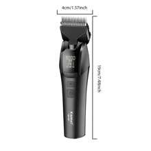 Kemei Cortapelos profesional para mascotas Kemei 1857, recargable, afeitadora eléctrica para gatos, cortapelos para perros, cortadora de pelo de 10W para animales