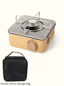 1 pièce, Plusieurs couleurs, 9554 BTU, Réchaud portatif au butane, Réchaud portable, Réchaud de camping extérieur, Réchaud à butane réglable, Réchaud à gaz, Pique-nique, Barbecue de jardin, Pêche, Matériel de cuisine de camping, Randonnée, Réchaud de survie, Chauffage