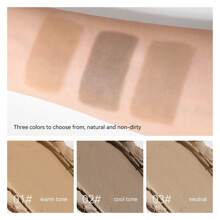 1 件带刷子的轮廓化妆棒，3D 阴影鼻雕哑光遮瑕膏高光高光修容霜，适用于面部化妆 - 彩色 - 查看 10