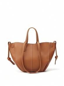 High Quality Large Capacity Fashionable Litchi Grain Women's Handbag, Convertible Shoulder/Crossbody Bag, Perfect Gift For Friends And Family