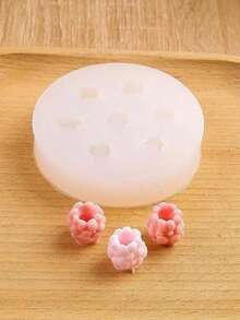 1 个蓝莓、覆盆子、黑莓硅胶模具 - 白色 - 查看 3