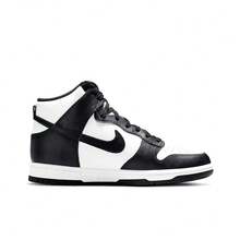 Nike Dunk Low High-Top Sneakers, Women's, Black And White, Panda Design - Black and White - View 2