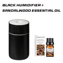 1 pieza Humidificador de aire mini inalámbrico de 230ml de colores con micrófono frío - Super silencioso y portátil para dormitorio, coche, oficina - Batería de 1200mAh incluida, regalo de cumpleaños