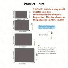 1pc Minimalist Dish Drying Mat, Slip Resistant Kitchen Draining Mat, Quick Dry Sink Mat, Suitable For Use With Dish Rack,Non-Slip Kitchen Mats For Sink Side, Natural And Hygienic Kitchen Essential For Home And Kitchen Room Decor, Part Of Your Cozy Fall& Winter Styles And Christmas Decorations - Multicolor 1 - View 5