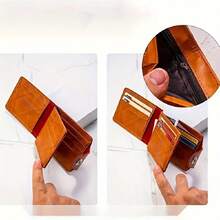 Portable Us Dollar Wallet, Multi-Card Slots Card Holder, Perfect Purse For Daily Use , Wedding - Black - View 4