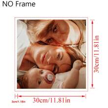 1 Customized Canvas Poster With DIY Frame Or Frameless Poster, Print Your Personalized Photo As A Gift On Canvas, Wall Decoration Painting, Mural, Hanging Painting, Canvas Printing, Canvas Poster, Canvas Wall Decoration, Poster Printing. It Is The Perfect Gift For Boyfriends, Family, Sons, Daughters, Students, Pets, Family, Birthdays, Weddings, Anniversaries, Suitable For Living Rooms, Bedrooms, And Offices