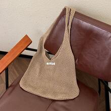 Women Shoulder Bags - 米色 - 查看 2