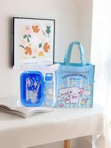 Sanrio 1pc / Sanrio Cartoon Bento Box Set With Matching Water Bottle - Cute, Leakproof Lunch Container For School, Work, And Travel ,Kitchen,Christmas Gift Mug Suitable For Camping And Back-To-School Travel Back To School Gift For Girls Boy