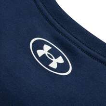 Under Armour 男子運動T卹藍色健身訓練短袖速快乾透氣跑步短袖UA SPORTSTYLE LOGO UPDATE SS-BLK日常休閒寬鬆舒適短袖Tee1382911-408 - 藍色 - 查看 5