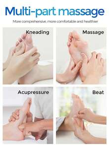 AXH EMS物理治疗脉冲足部按摩器，穴位足部按摩垫 - 彩色 - 查看 2