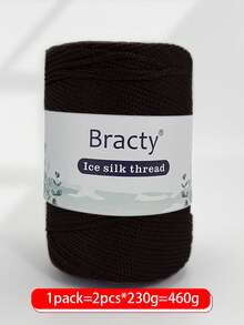 2 Pcs High-Quality Chunky Hollow Yarn - Soft, Durable And Breathable, Suitable For DIY Crochet, Knitting And Sewing Projects - Multifunction Craft Yarn In Various Colors, Total Weight 16.23oz (460g) - Multicolor - View 17