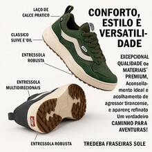 Akion Old School Casual Skater Sneakers Black With White Pattern For Gym Walking Running Training Outings - Màu be với màu hồng 2845 - Xem 2