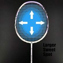 Racchette da Badminton - Viola - Visualizzare 3