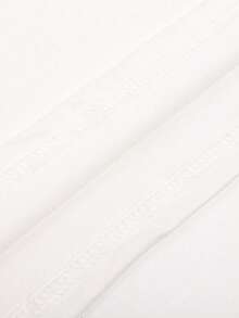 Mujer002  Camiseta de mujer México Envío Tela transpirable de alta calidad Manga suelta Estampado de Lavado a máquina Fresco Deportes Cuello redondo Casual Manga corta Versátil Nueva Era TendenciaCamisa blanca de calidad con el logotipo "BROOKLYN NEW YORK" y "Milk Silk", una prenda ideal para el estilo urbano y la comodidad - Blanco - Ver 7